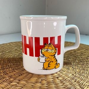 1978 Enesco Garfield Cat Coffee Cup Ahhhhhhh Ceramic cartoon Mug